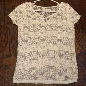 Lace T-shirt